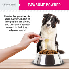 Made in USA badge on Omega 3 Dog Powder image