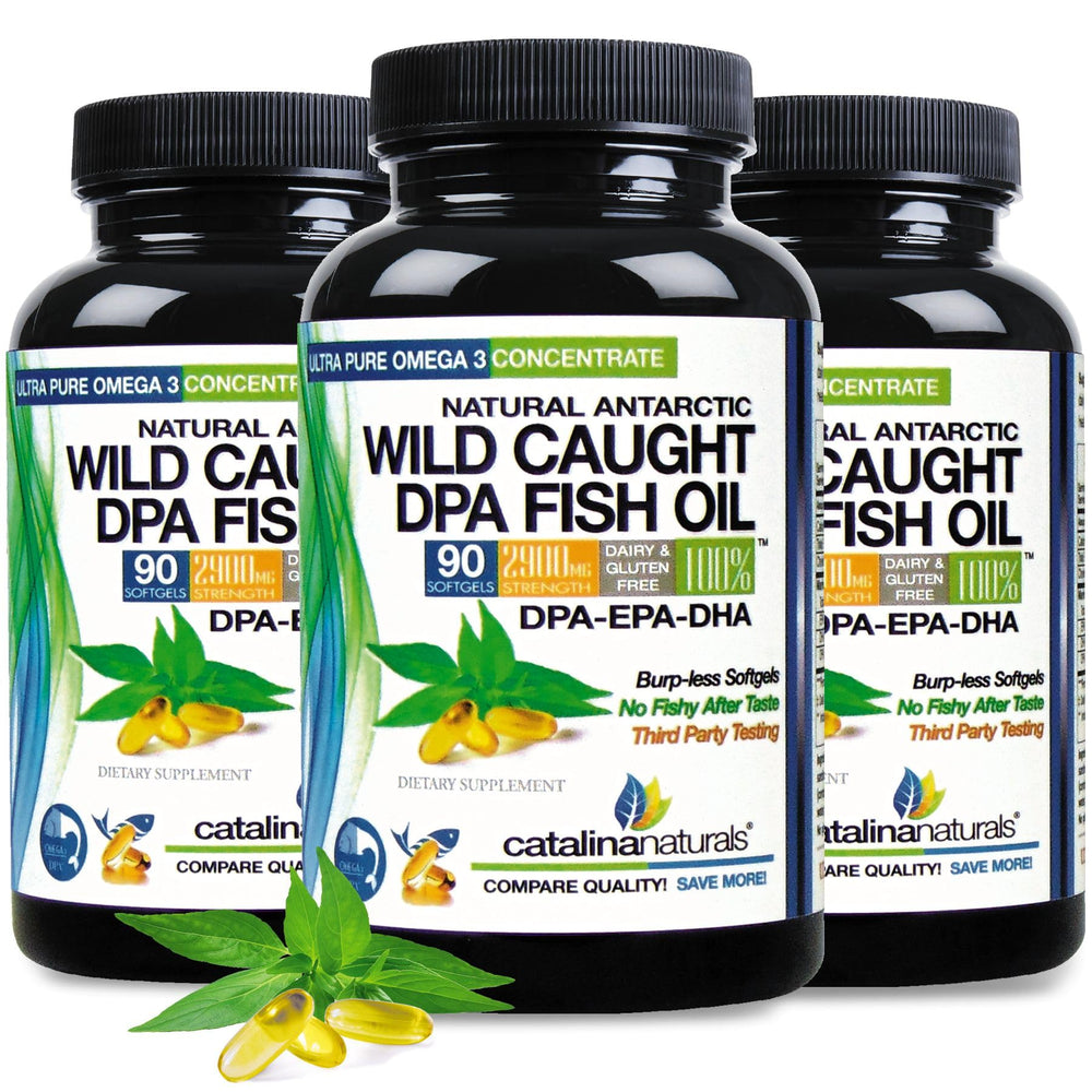 Lifestyle image showing omega-3 supplement with health benefits