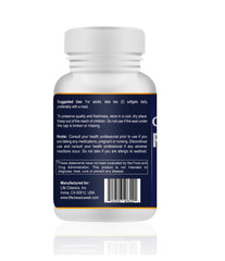 Bottle close-up with omega-3 label