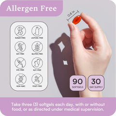 Omega Max supports brain and retina health