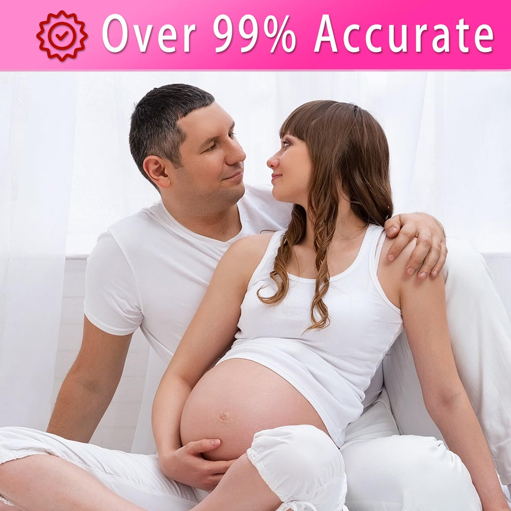 Results readout showing two lines means pregnant