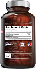 Label highlighting vegan, non-GMO, gluten- and allergen-free formula