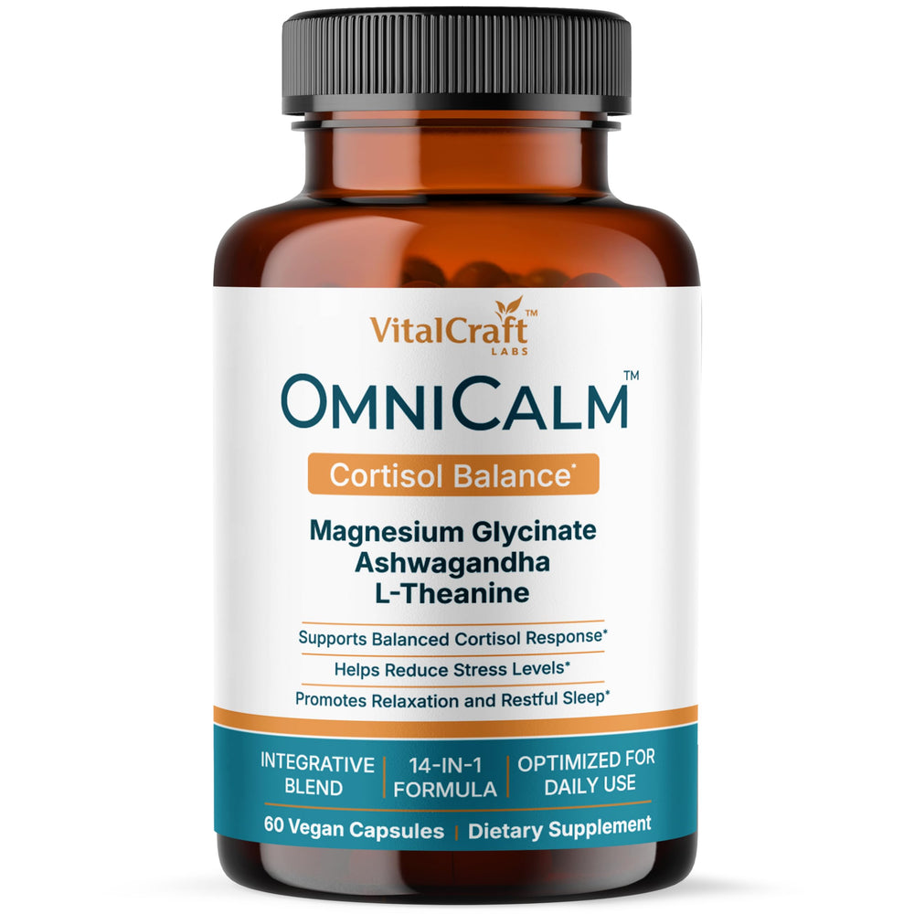 OmniCalm cortisol supplements for men and women