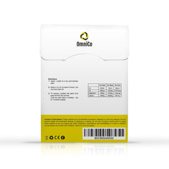 Travel-ready packaging of OmniCo D3 + K2 + Calcium Patches