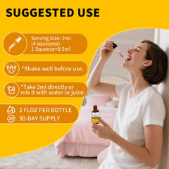 On-the-go packaging image of liposomal quercetin drops