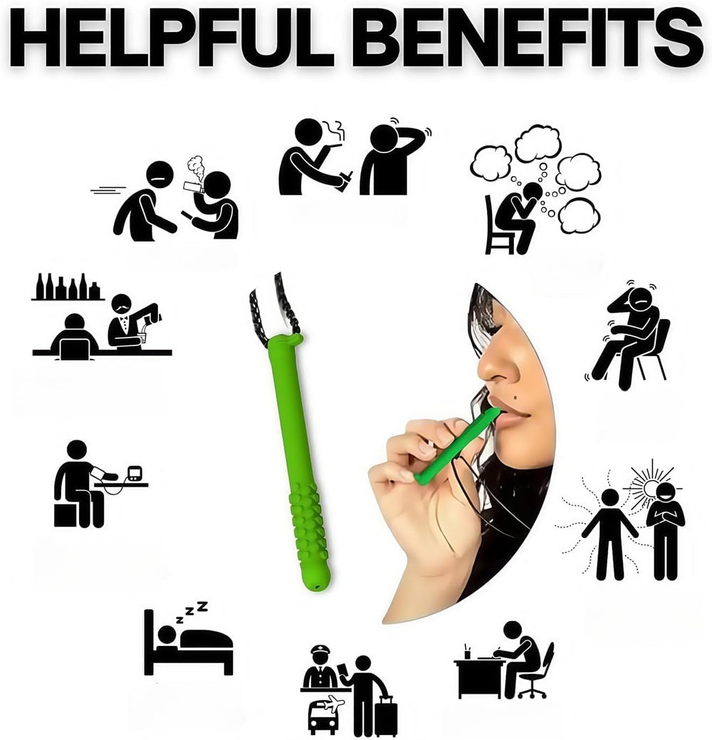 On-the-go use of Chewable Breath Sticks for relief