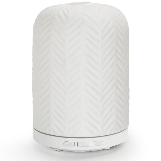 Onaboviva 120ml ceramic essential oil diffuser – front view