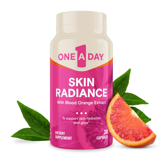 One A Day Skin Radiance bottle label
