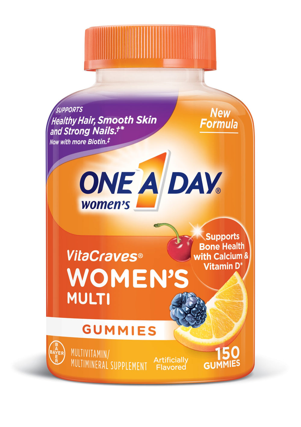 One A Day Women’s VitaCraves Gummies bottle