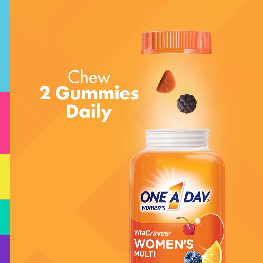 Label on One A Day Women’s VitaCraves bottle