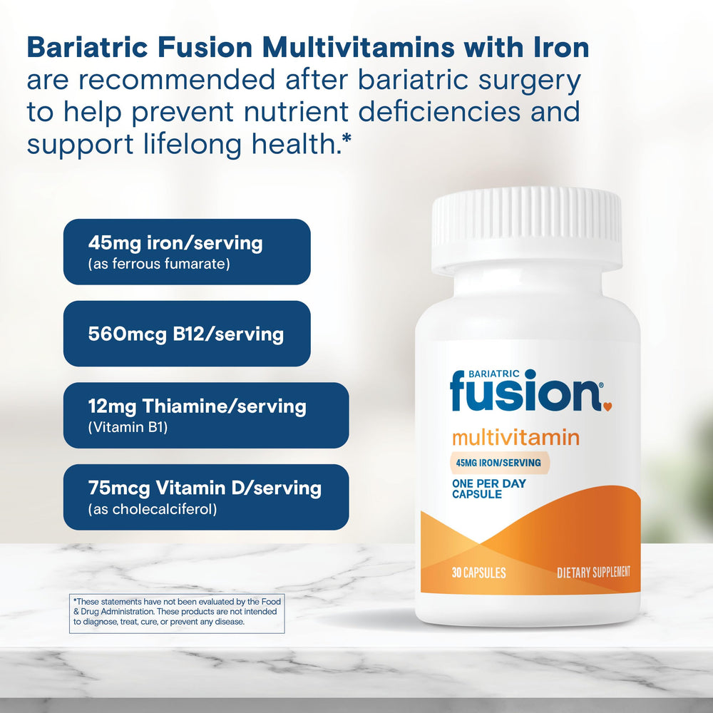One-per-day bariatric vitamin regimen