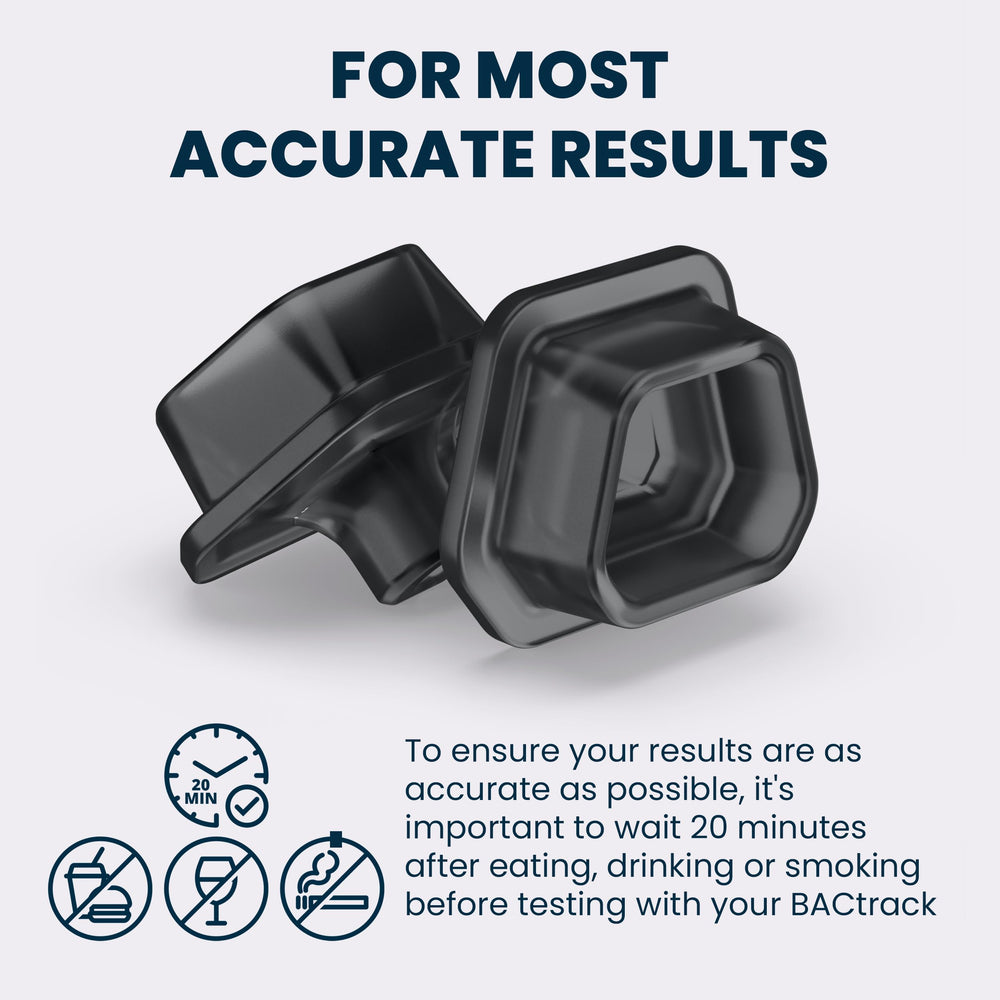 One-year warranty on BACtrack C-Series mouthpieces