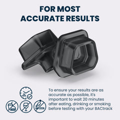 One-year warranty on BACtrack C-Series mouthpieces