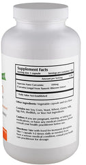 Close-up of Nano Curcumin 500 mg veggie capsule