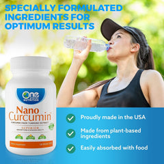 Product packaging with One Planet Nutrition logo and quality badges