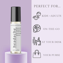 Onehappykale lavender oil close-up for calming, soothing aroma play