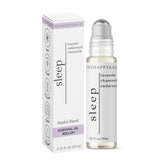 Onehappykale Sleep Roll-On lavender bottle promotes calm bedtime rituals.