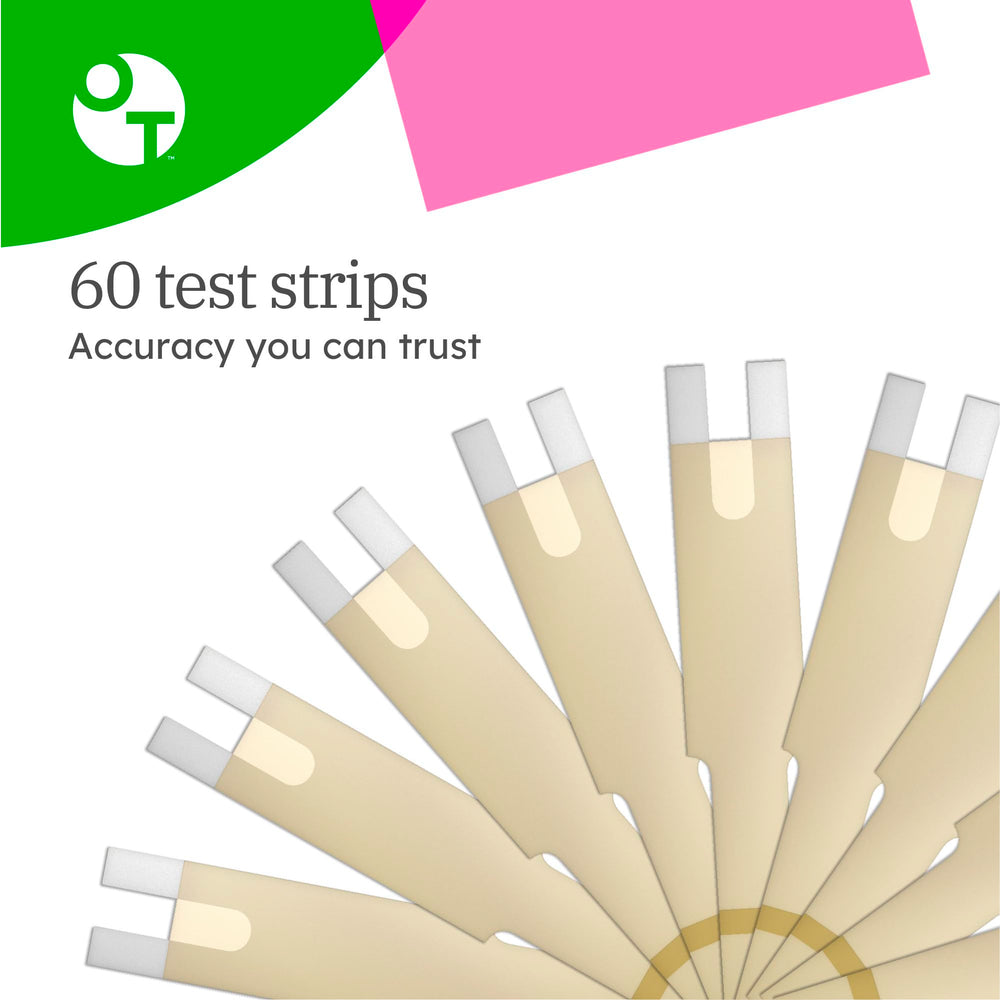 OneTouch Verio strips inside demonstrate easy access for quick testing.