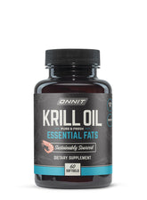 ONNIT Antarctic Krill Oil Soft Gels bottle with capsule close-up