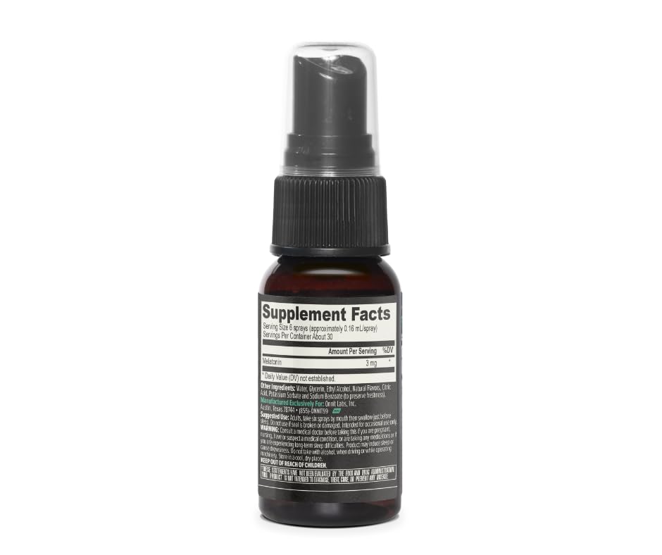 1 fl oz ONNIT Melatonin Instant Spray bottle ready for use