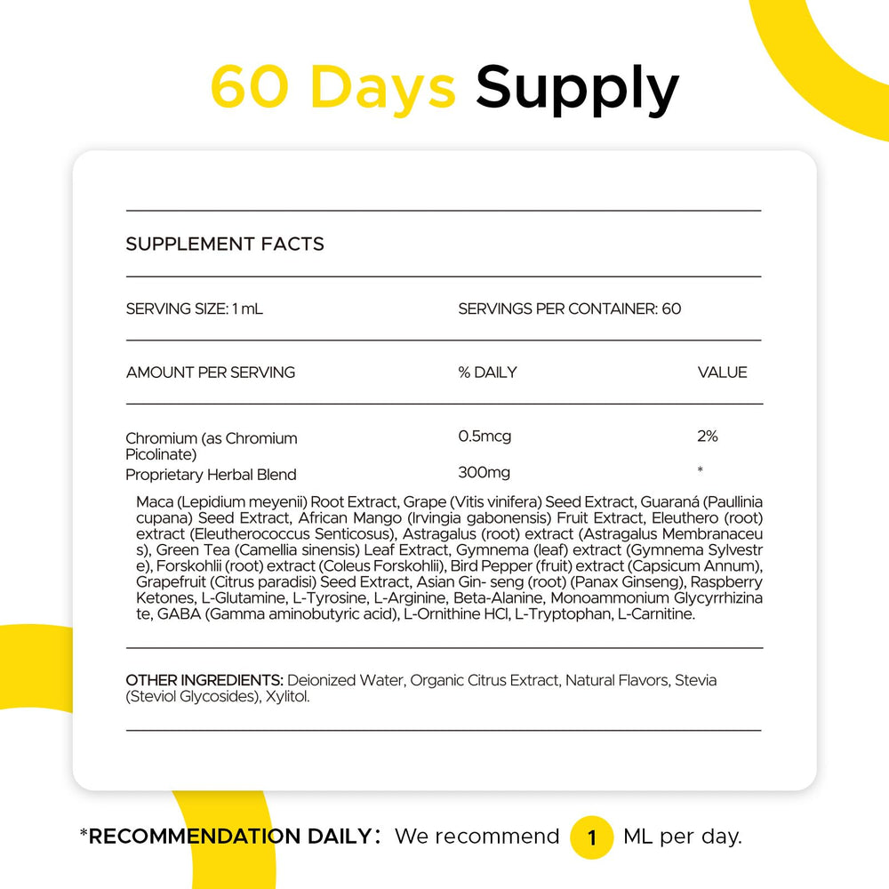 Side view of ONOTIC Glyco Support Steady Shield Drops bottle with label