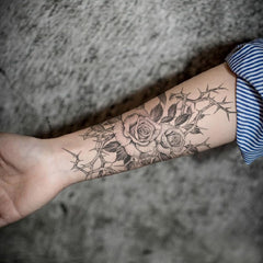Oottati durable removable tattoo with long-lasting wear.
