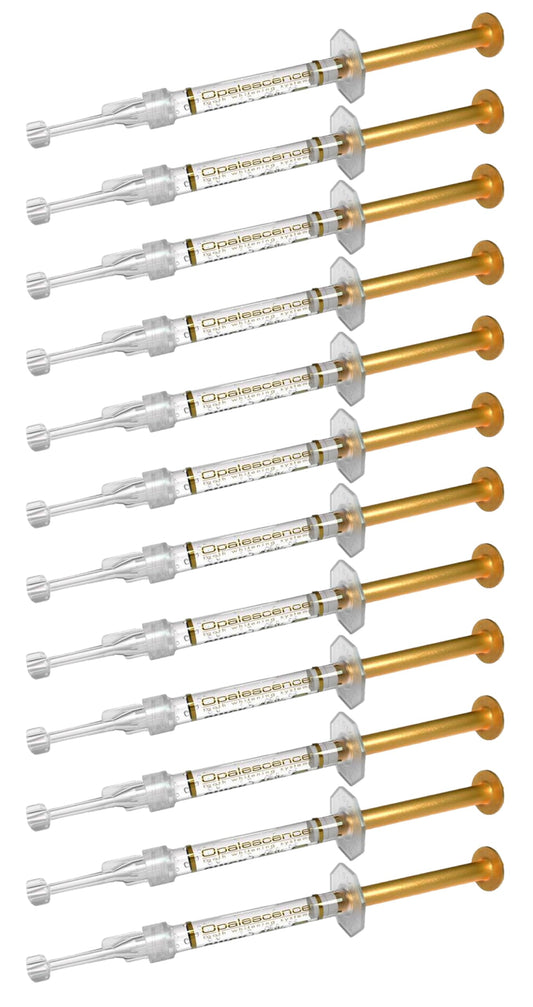 Opalescence 45% teeth whitening gel refill – 12 x 1.2 ml syringes, mint flavor, Ultradent