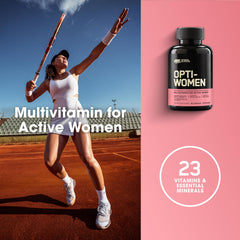 List of 23 essential vitamins and minerals in Opti-Women