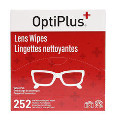 Wipes cleaning eyeglasses and sunglasses