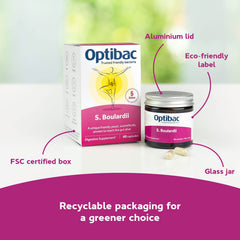 Daily use illustration of probiotic capsules