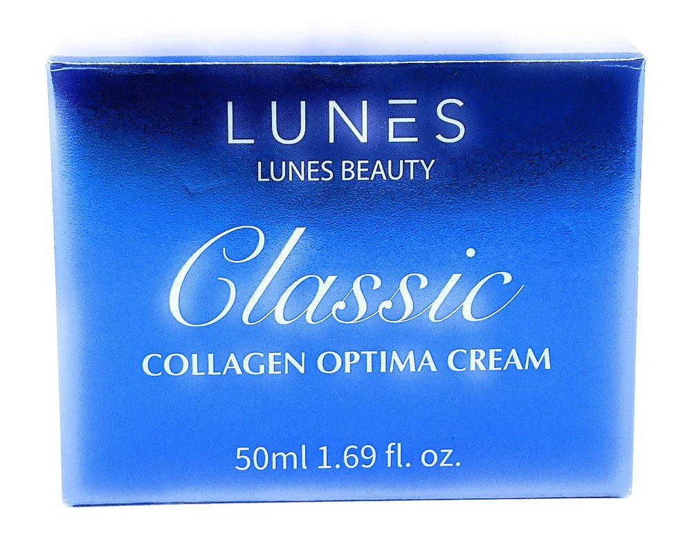 Optima Collagen Cream bottle and jar on white background