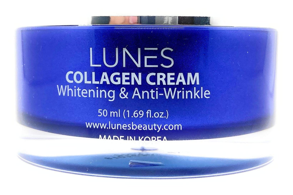 Model applying Optima Collagen Cream to skin