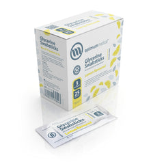 Optimum Medical Glycerin Swabsticks Lemon flavour box and packaging