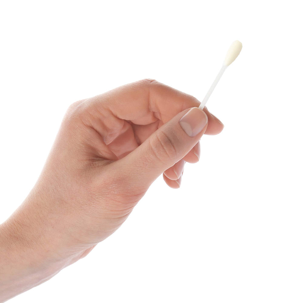 Single-use glycerin swabstick with soft tip for dry mouth comfort