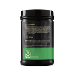 Product in use: mixing L-Glutamine powder into a shake