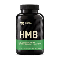 Optimum Nutrition HMB 1000 capsules bottle supports daily muscle recovery.