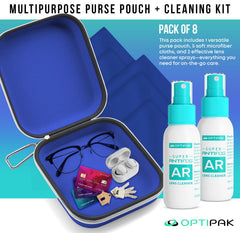 Two 1oz anti fog spray bottles included in the OPTIPAK kit