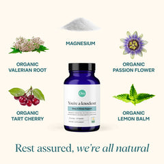Magnesium citrate supplement in Ora Organic sleep aid