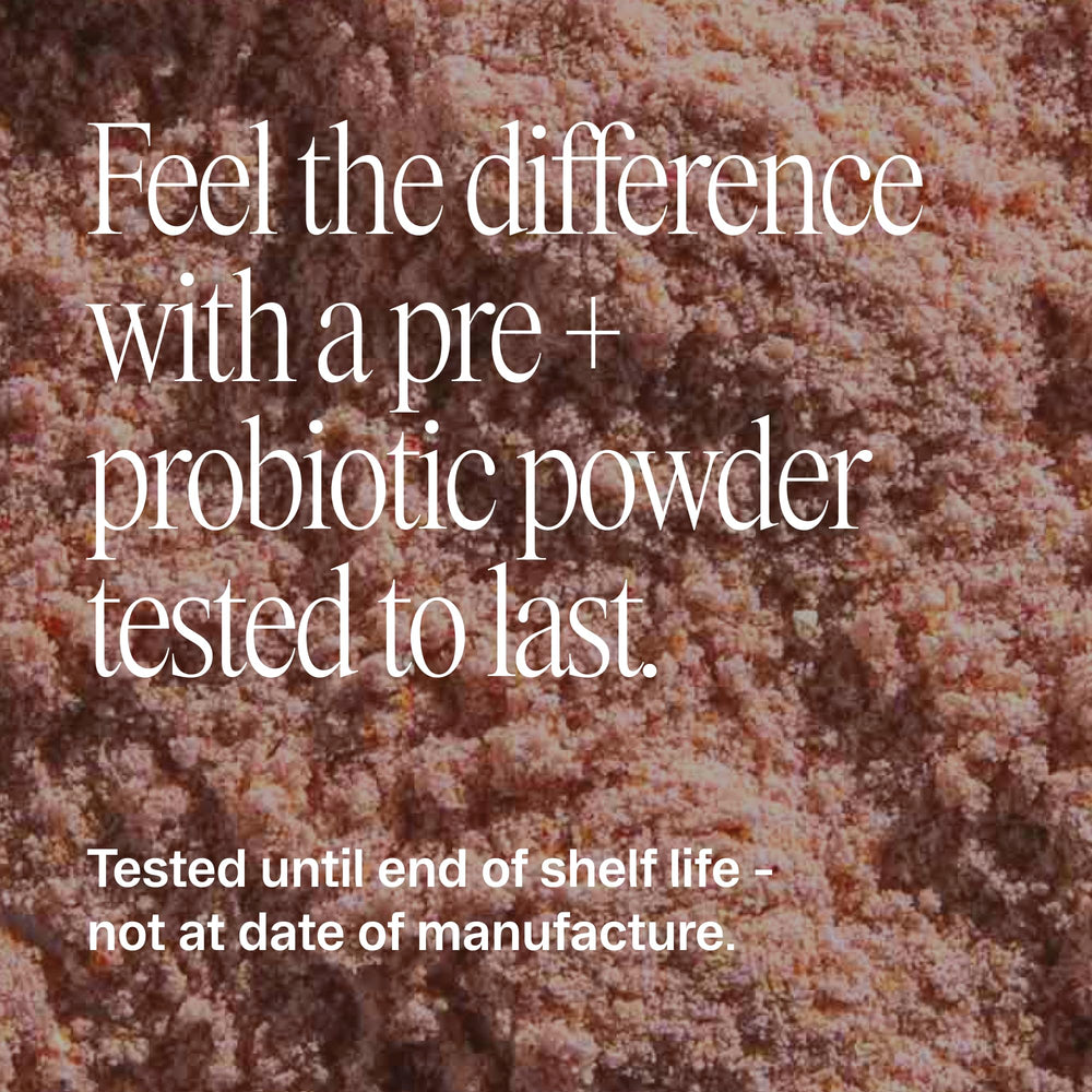 Ora Organic scoop with single serving of powder for accurate dosing benefit