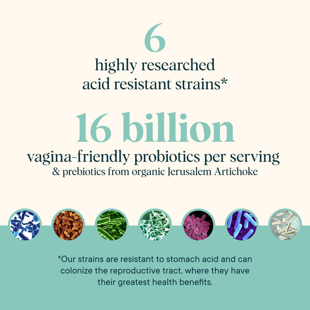 Sensitive stomach-friendly probiotic formulation in Ora Organic bottle.