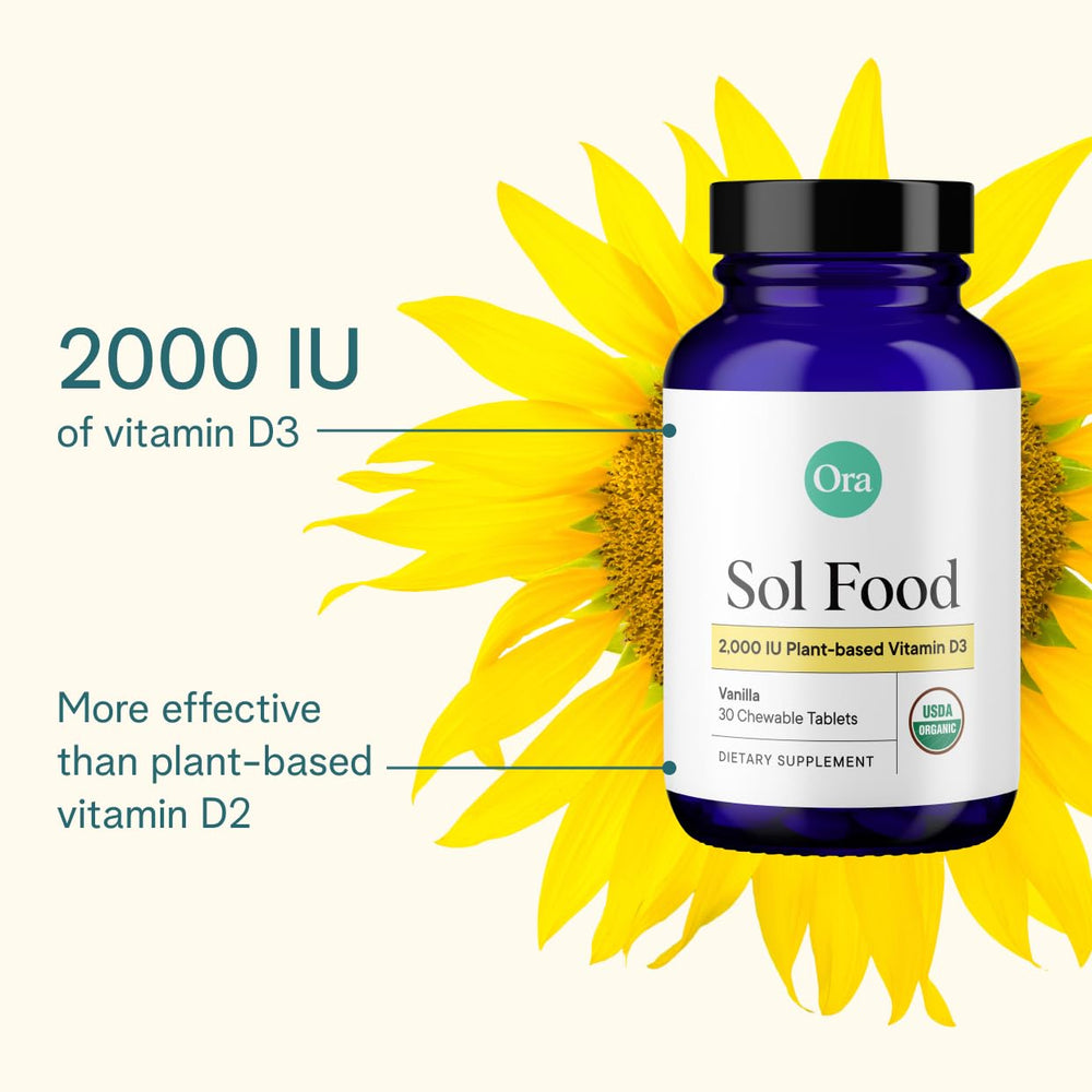 Organic sunflower lecithin ingredient for absorption