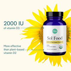 Organic sunflower lecithin ingredient for absorption