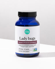 Ora Organic probiotic product packaging image