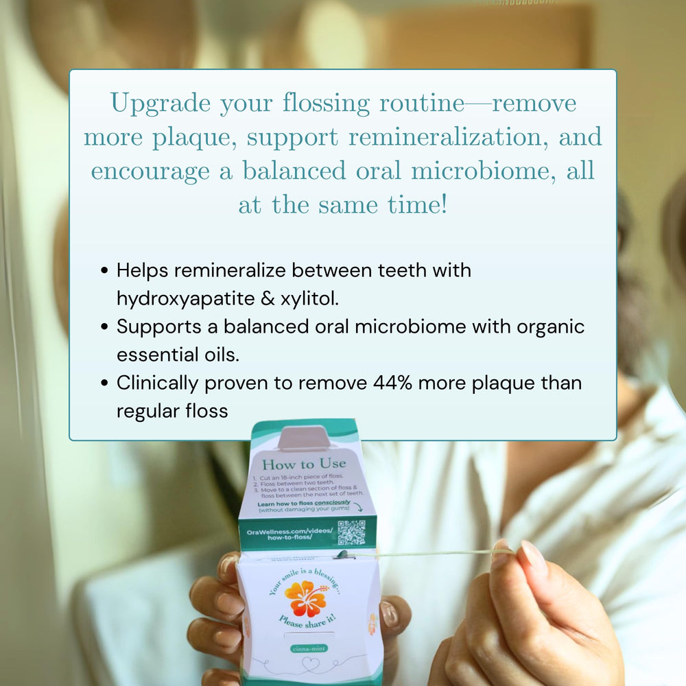Compostable paper dispenser for the floss