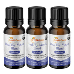 OraWellness Healthy Mouth Blend Organic Tooth Oil bottle