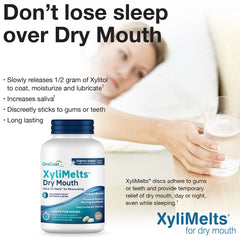 Xylitol ingredient highlighted for saliva stimulation