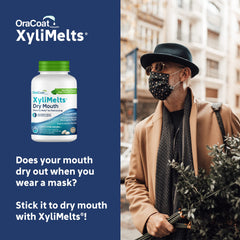 Travel-friendly blister packaging for XyliMelts in oral care routine