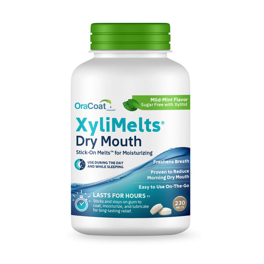 OraCoat XyliMelts packaging blister pack