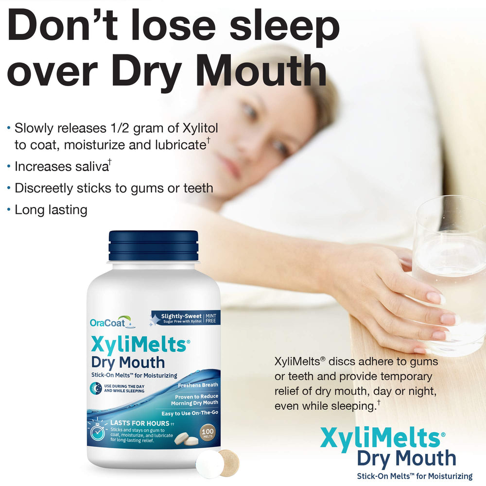 XyliMelts with pH 8 neutralizes acids for oral health