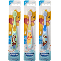 Oral-B Baby manual toothbrush with Winnie the Pooh character for 0-3 years